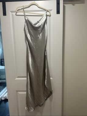 ASOS silver dress